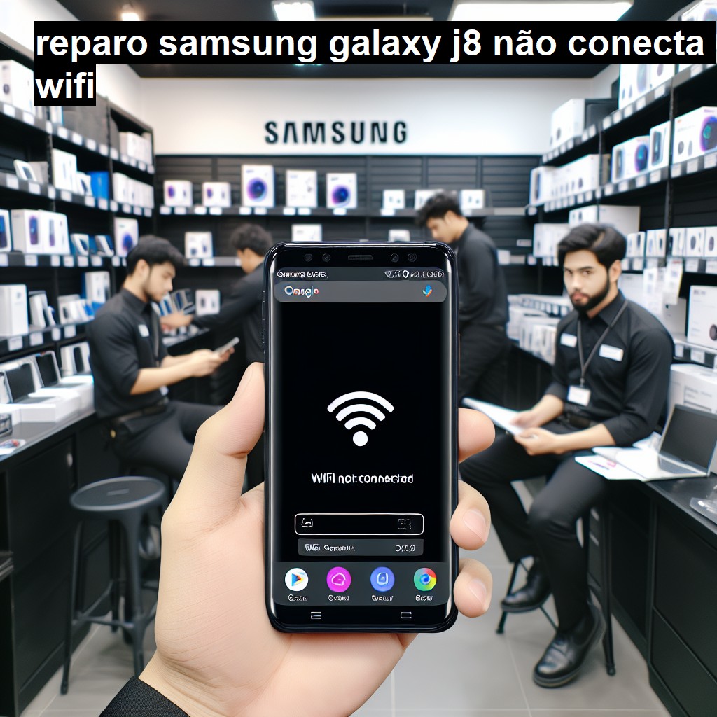 SAMSUNG GALAXY J8 NÃO CONECTA WIFI | ConsertaSmart