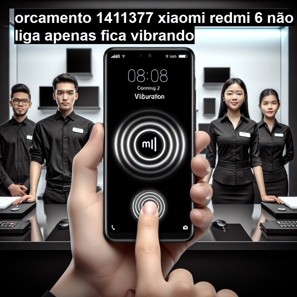 XIAOMI REDMI 6 NÃO LIGA, APENAS FICA VIBRANDO | ConsertaSmart SÃO PAULO VILA PRUDENTE (DESATIVADA)