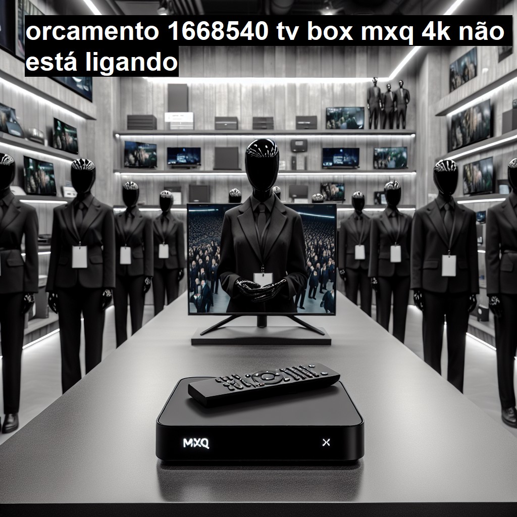 TV BOX MXQ 4K NÃO ESTÁ LIGANDO. | ConsertaSmart NILÓPOLIS (DESATIVADA)