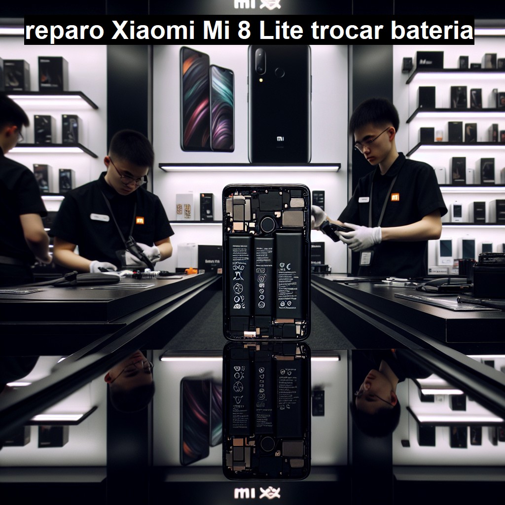 TROCAR BATERIA XIAOMI MI 8 LITE | Veja o preço