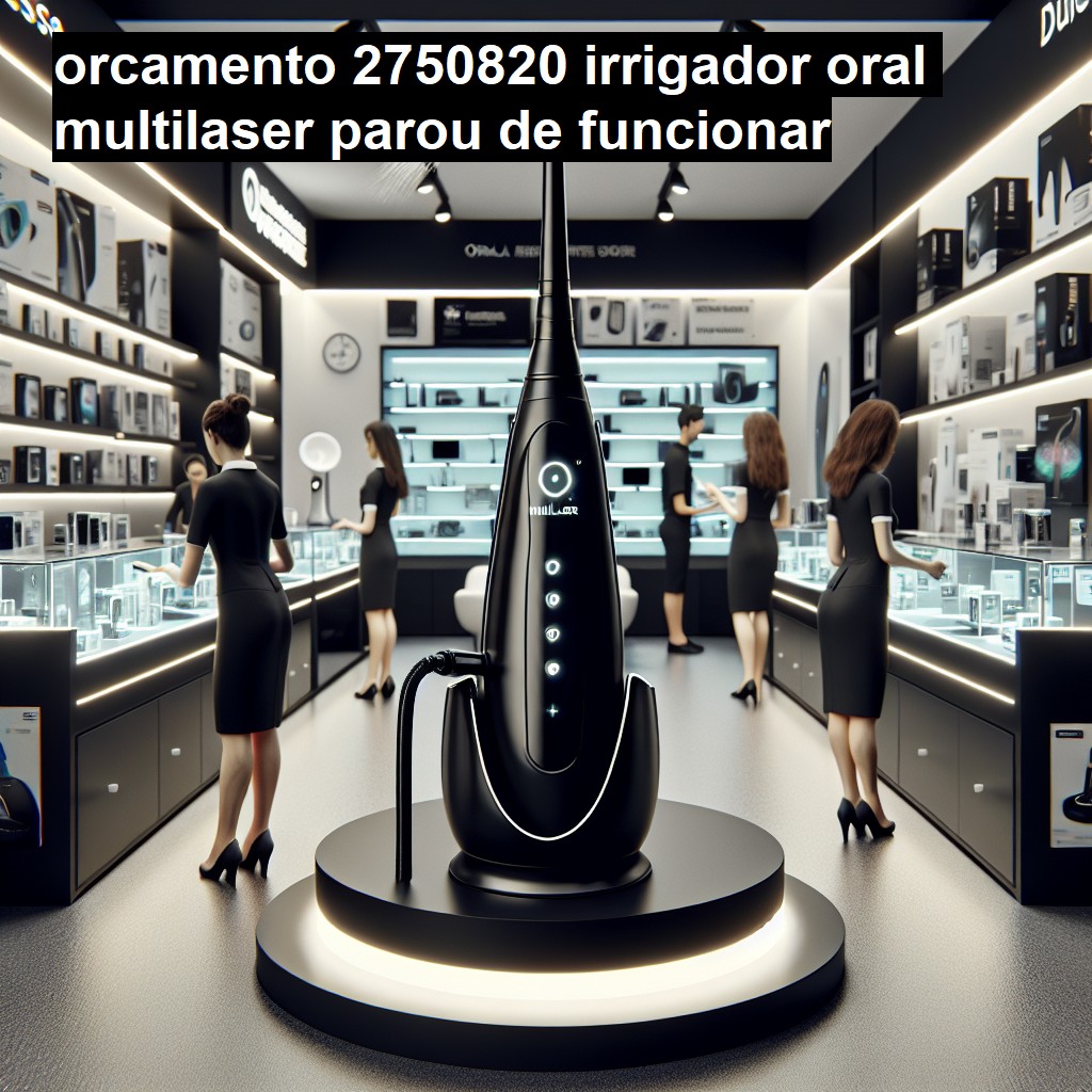 IRRIGADOR ORAL MULTILASER PAROU DE FUNCIONAR | ConsertaSmart RIO DE JANEIRO CENTRO