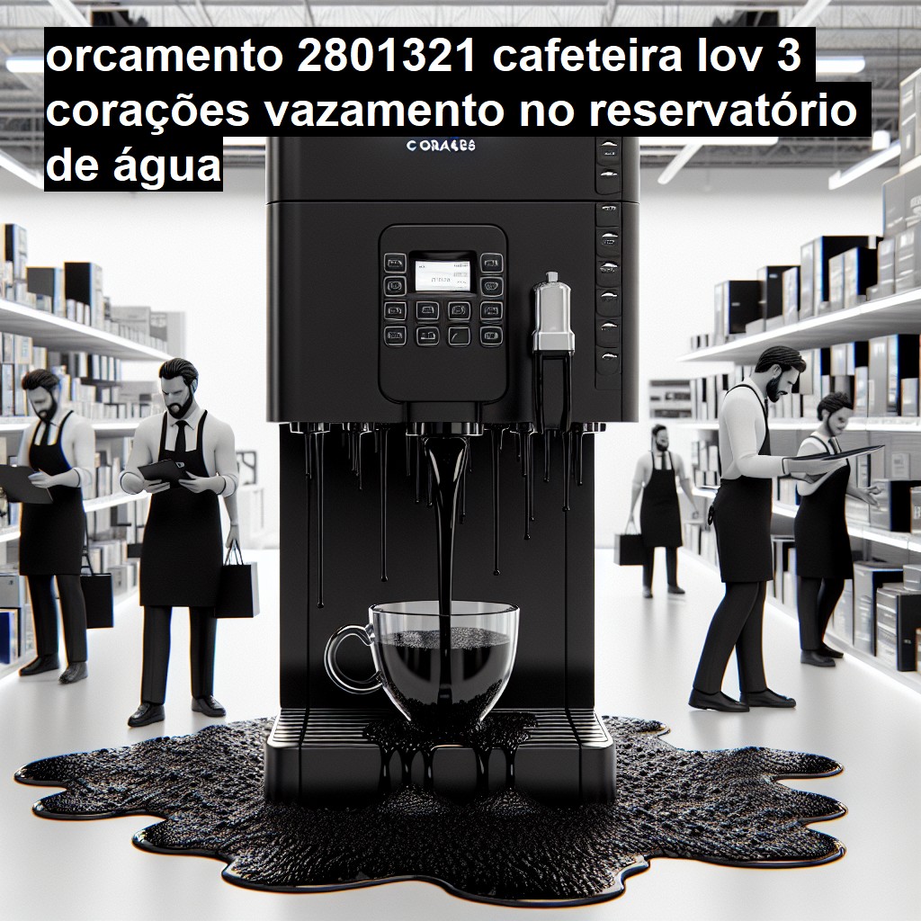CAFETEIRA LOV 3 CORAÇÕES VAZAMENTO NO RESERVATÓRIO DE ÁGUA  | ConsertaSmart PONTA PORÃ (DESATIVADA)
