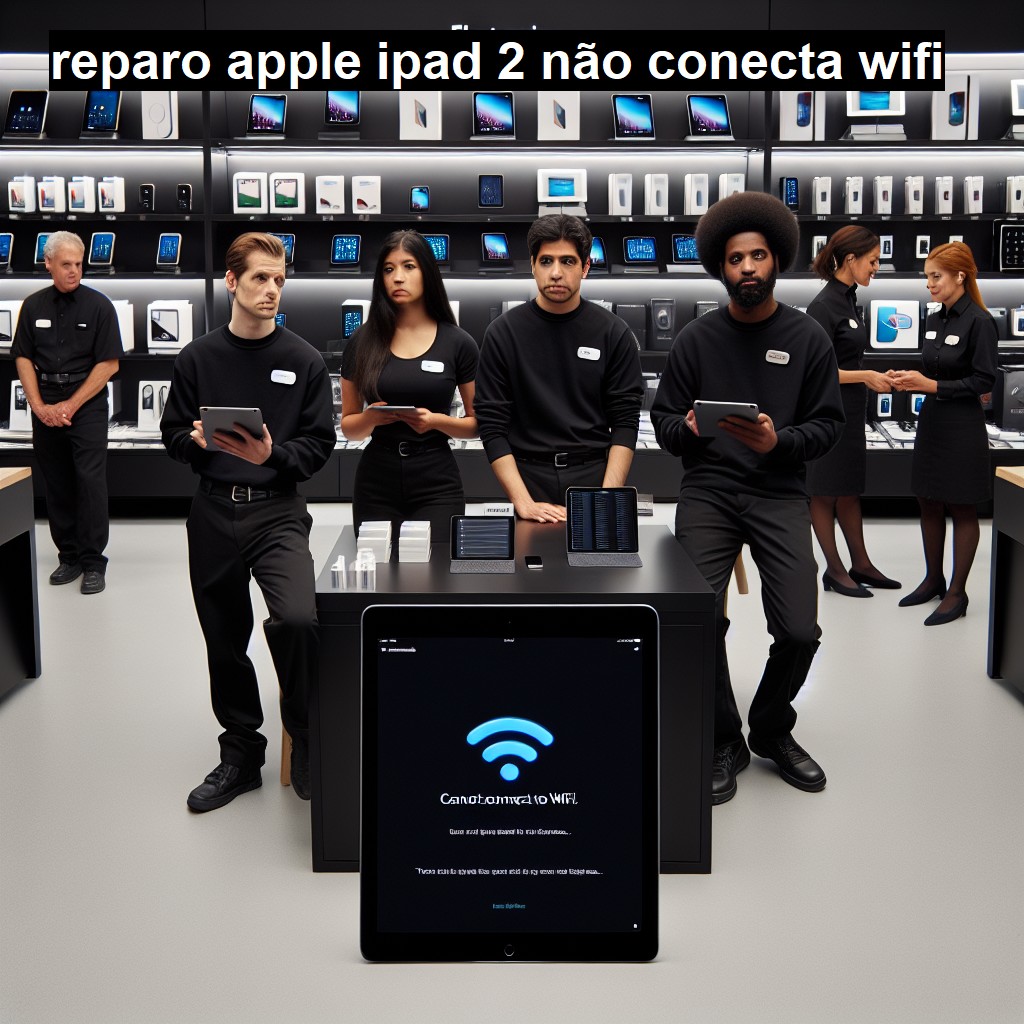 APPLE IPAD 2 NÃO CONECTA WIFI | ConsertaSmart
