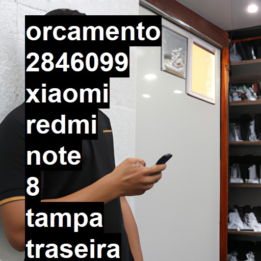 XIAOMI REDMI NOTE 8 TAMPA TRASEIRA DESCOLANDO , NÃO SEI DIZER SE A BATERIA ESTUFOU OU NÃO , POIS O APARELHO AINDA FUNCIONA NORMALMENTE  | ConsertaSmart SÃO PAULO VILA PRUDENTE (DESATIVADA)