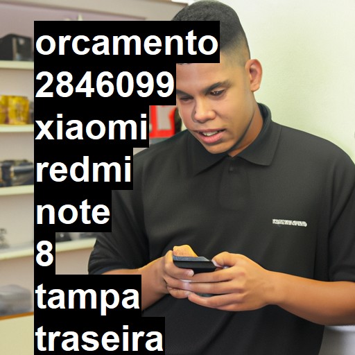 XIAOMI REDMI NOTE 8 TAMPA TRASEIRA DESCOLANDO , NÃO SEI DIZER SE A BATERIA ESTUFOU OU NÃO , POIS O APARELHO AINDA FUNCIONA NORMALMENTE  | ConsertaSmart SÃO PAULO VILA PRUDENTE (DESATIVADA)