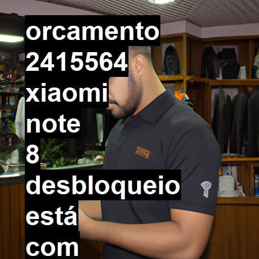 XIAOMI NOTE 8 DESBLOQUEIO, ESTÁ COM O CADEADO E NÃO LEMBRO A SENHA DO E MAIL EDO ICLOUD DAÍ TRAVOU NO CADEADO | ConsertaSmart Recife Boa Viagem