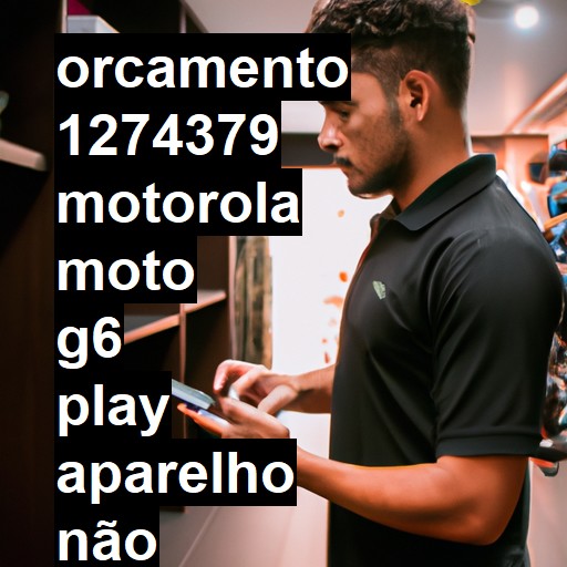 MOTOROLA MOTO G6 PLAY APARELHO NÃO LIGA, NÃO CARREGA , SÓ PISCA A LUZ BRANCA DO LED AO CARREGAR | ConsertaSmart Jundiaí 1
