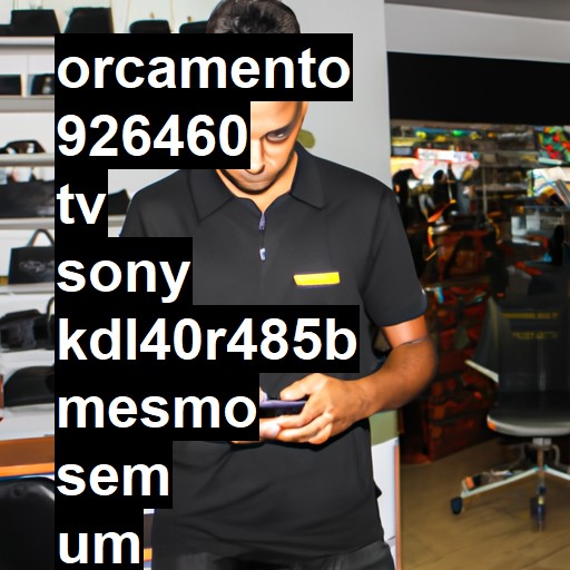 TV SONY KDL 40R485B MESMO SEM UM DISPOSITIVO USB, FICA APARECENDO A MENSAGEM 