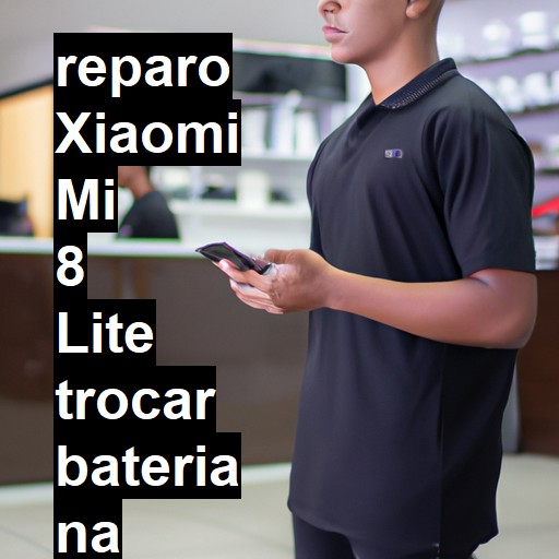 TROCAR BATERIA XIAOMI MI 8 LITE | Veja o preço