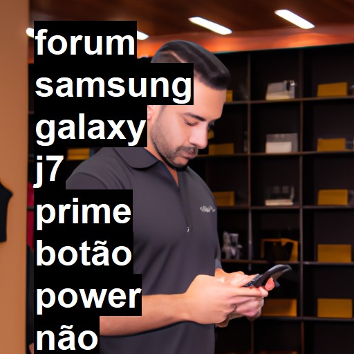 SAMSUNG GALAXY J7 PRIME - BOTÃO POWER NÃO FUNCIONA | ConsertaSmart 