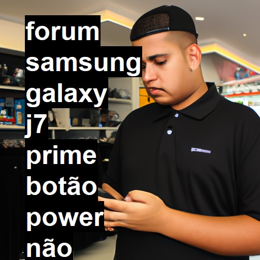 SAMSUNG GALAXY J7 PRIME - BOTÃO POWER NÃO FUNCIONA | ConsertaSmart 