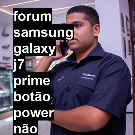 SAMSUNG GALAXY J7 PRIME - BOTÃO POWER NÃO FUNCIONA | ConsertaSmart 