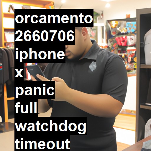 IPHONE X PANIC FULL WATCHDOG TIMEOUT | ConsertaSmart BETIM (DESATIVADA)