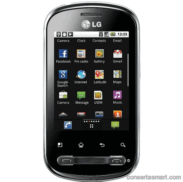 L'appareil ne se connecte pas au Wi Fi LG Optimus Me P350