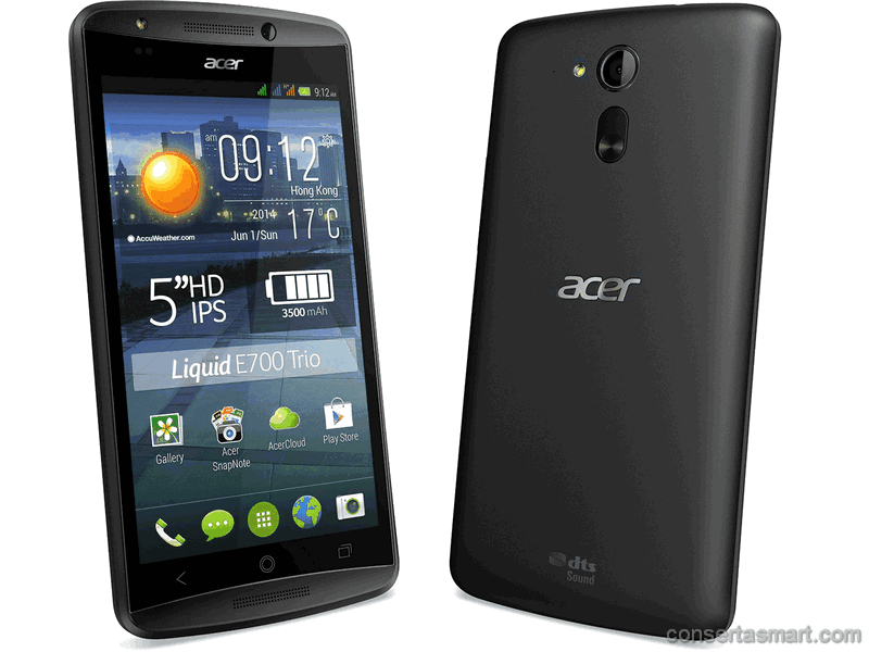Music and ringing do not work Acer Liquid e
