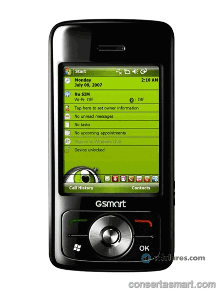 Touch screen broken Gigabyte GSmart i350