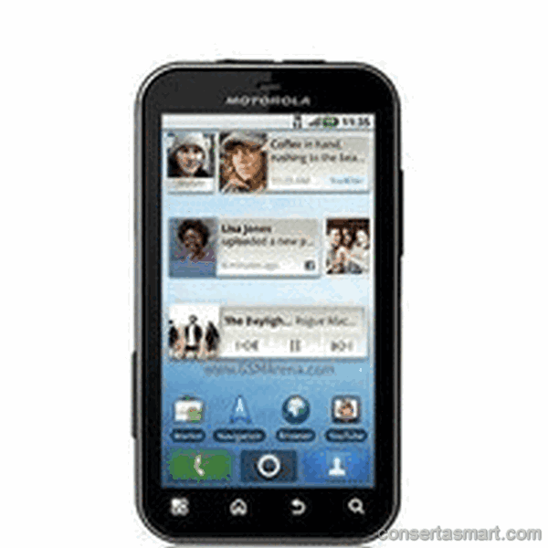 Touch screen broken MOTOROLA DEFY MB525