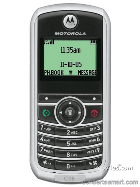 Touch screen broken Motorola C118