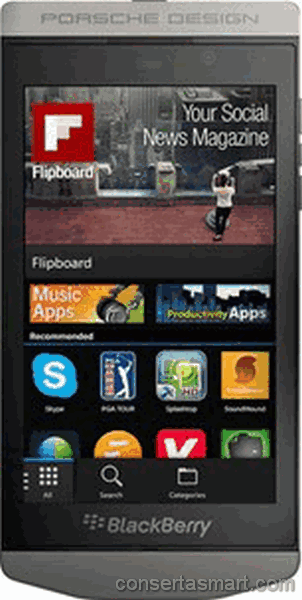 Touch screen broken&nbsp;RIM Porsche Design P9982