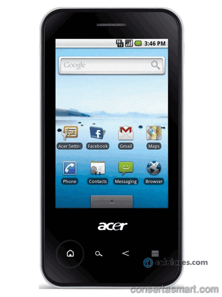 TouchScreen no funciona o está roto Acer beTouch E400