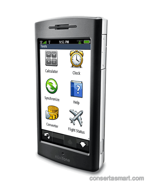 TouchScreen no funciona o está roto Garmin Asus Nuvifone G60
