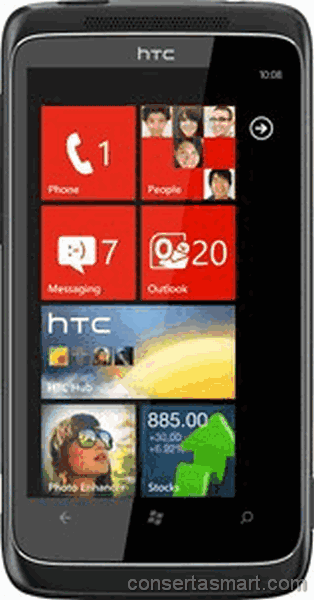 TouchScreen no funciona o está roto HTC 7 Trophy