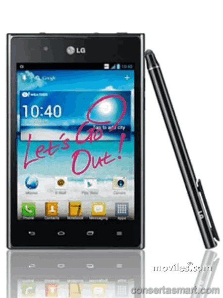 TouchScreen no funciona o está roto LG Optimus Vu