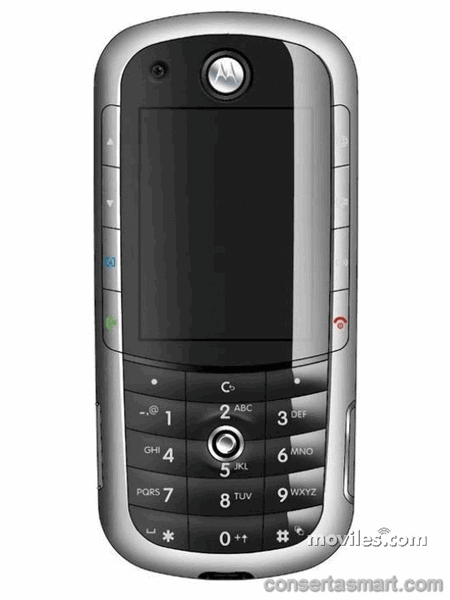 TouchScreen no funciona o está roto Motorola E1120