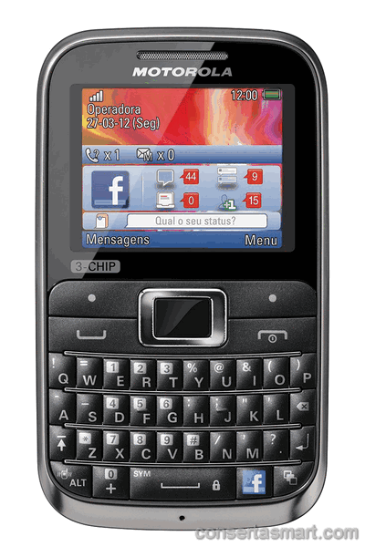 TouchScreen no funciona o está roto Motorola MOTOKEY 3-CHIP EX117