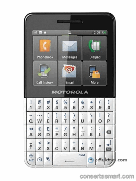 TouchScreen no funciona o está roto Motorola Motokey XT EX118