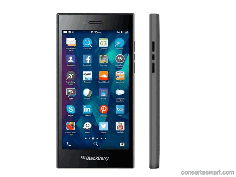 TouchScreen no funciona o está roto RIM BlackBerry Leap