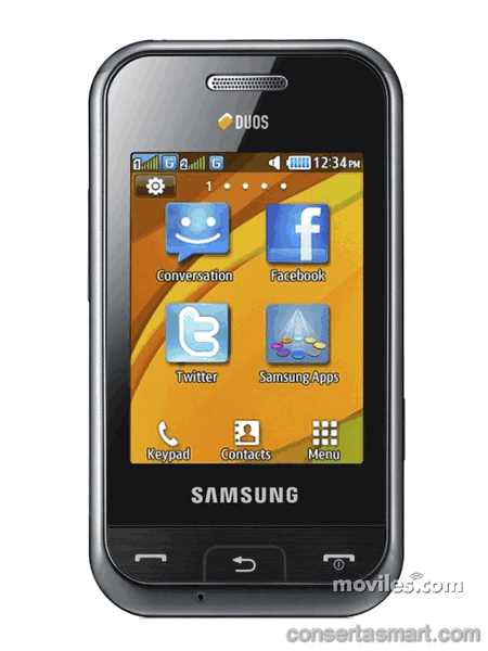 TouchScreen no funciona o está roto Samsung E2652 Champ Duos