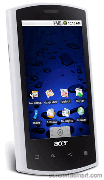 TouchScreen não funciona ou está quebrado Acer A1 Liquid