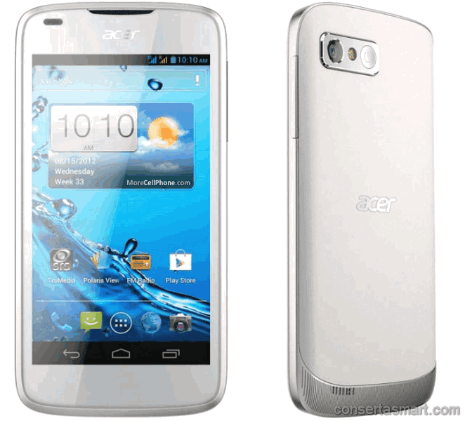TouchScreen não funciona ou está quebrado Acer Liquid Gallant