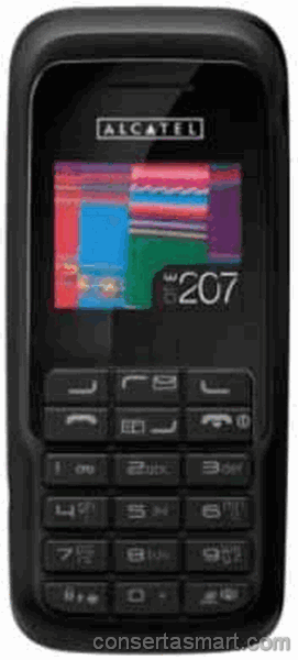 TouchScreen não funciona ou está quebrado Alcatel One Touch E207