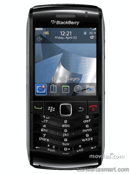 TouchScreen não funciona ou está quebrado BlackBerry Pearl 3G 9105