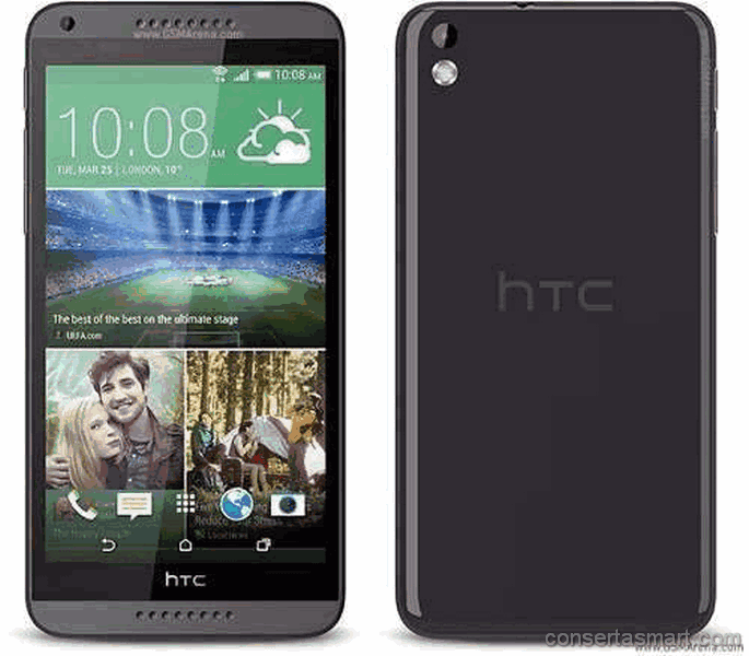 TouchScreen não funciona ou está quebrado HTC Desire 816