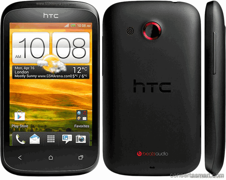 TouchScreen não funciona ou está quebrado HTC Desire C