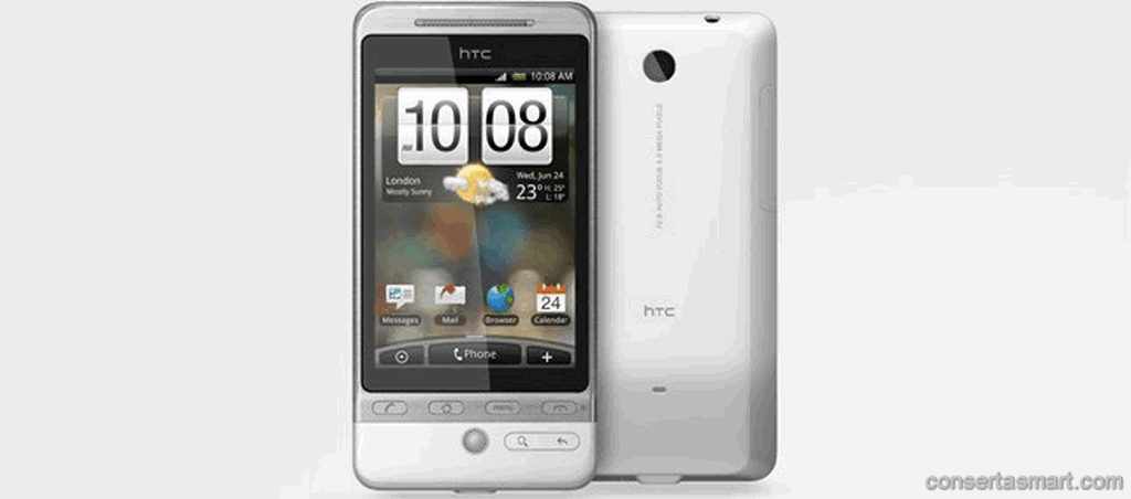 TouchScreen não funciona ou está quebrado HTC Hero