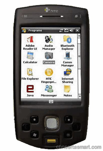 TouchScreen não funciona ou está quebrado HTC P6500