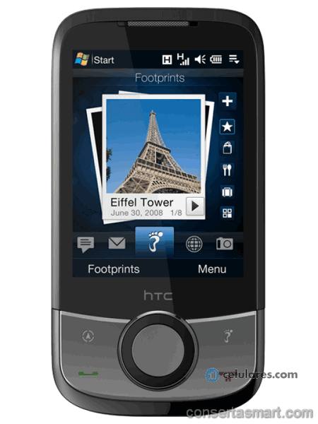 TouchScreen não funciona ou está quebrado HTC Touch Cruise 09