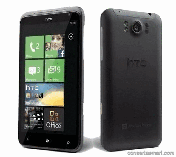 TouchScreen não funciona ou está quebrado HTC Ultimate