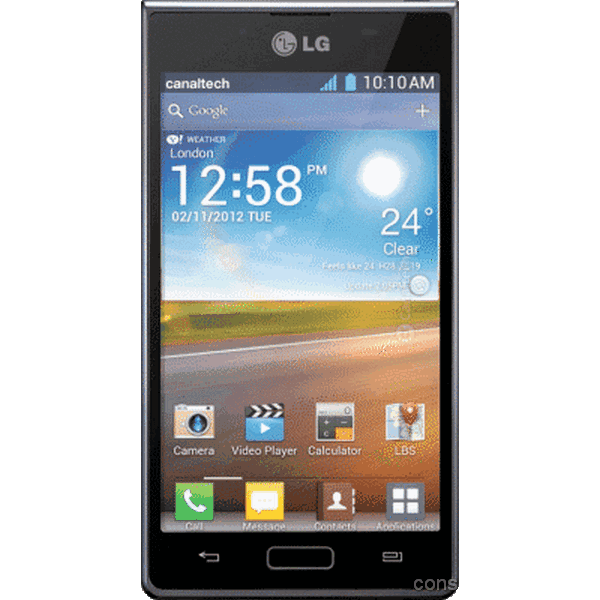 TouchScreen não funciona ou está quebrado LG Optimus 7