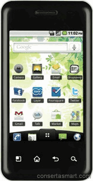 TouchScreen não funciona ou está quebrado LG Optimus Chic