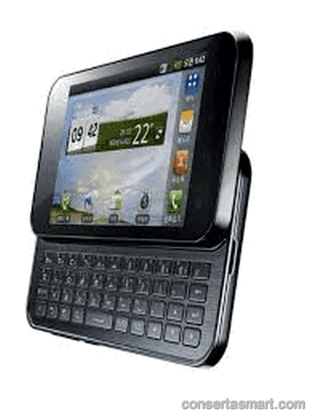 TouchScreen não funciona ou está quebrado LG Optimus LU2300 Q2