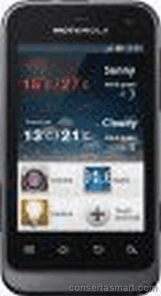 TouchScreen não funciona ou está quebrado Motorola Defy Mini XT320