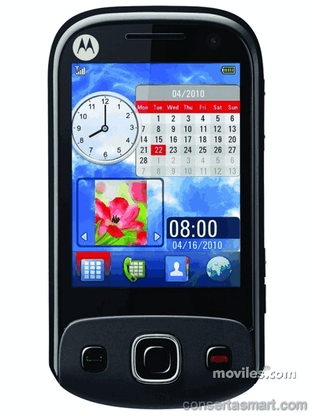 TouchScreen não funciona ou está quebrado Motorola EX300