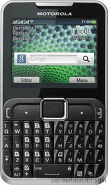 TouchScreen não funciona ou está quebrado Motorola MotoGO Slim EX505