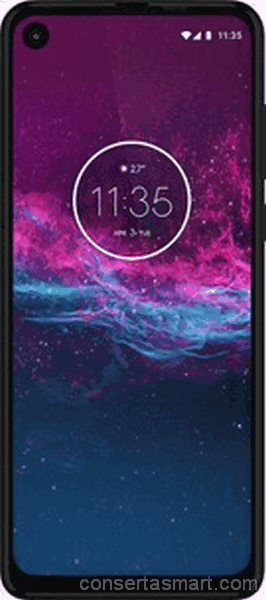 TouchScreen não funciona ou está quebrado Motorola One Action