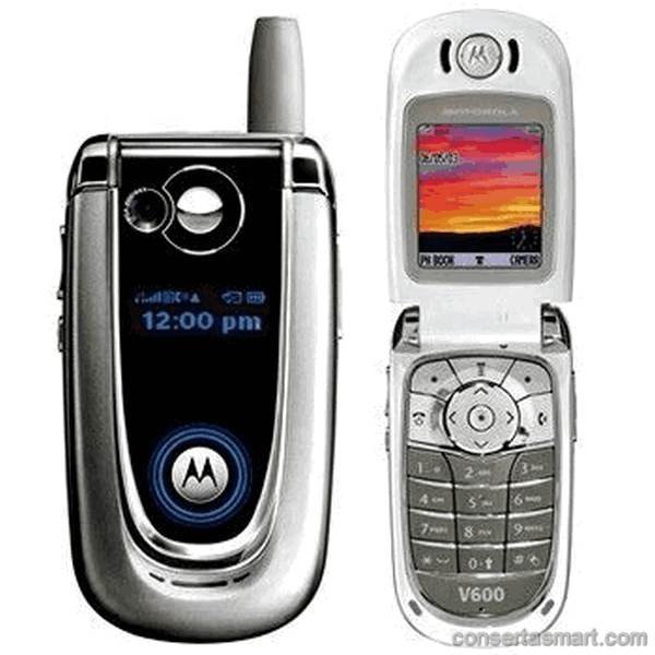 TouchScreen não funciona ou está quebrado Motorola V600